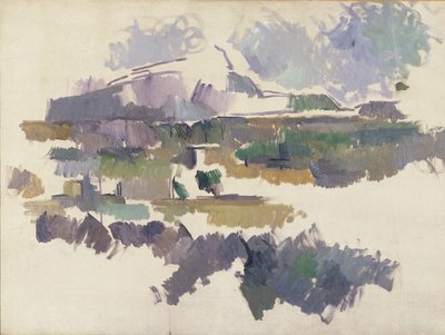 Montagne Sainte-Victoire by Paul Cézanne